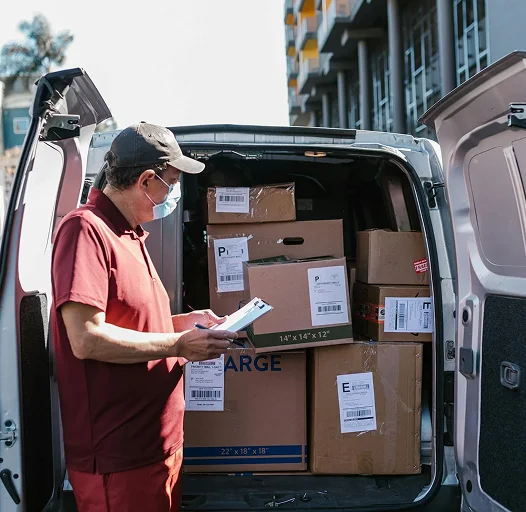 Package ready for appointment delivery