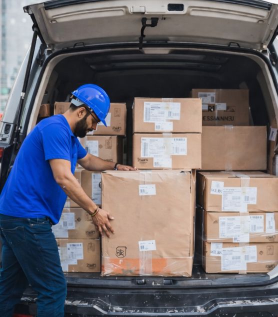 OnPoint delivery truck