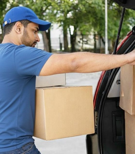 Scheduled Delivery Van